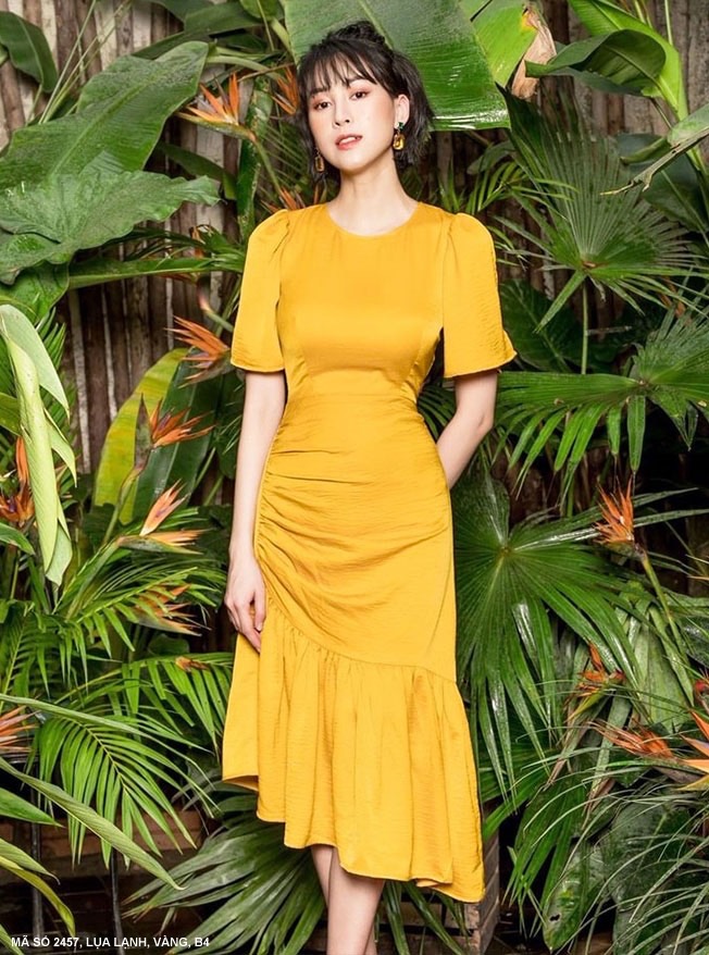 ĐẦM TAY NGẮN BÈO LAI XÉO - DN2457